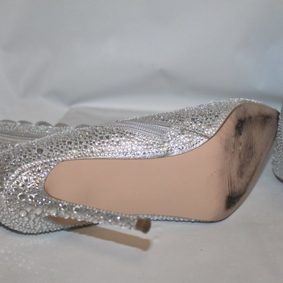 |Steve Madden VALENCY-R RHINESTONES  CRYSTAL Booties Ankle Boot Shoes Heels - Picture 11 of 11